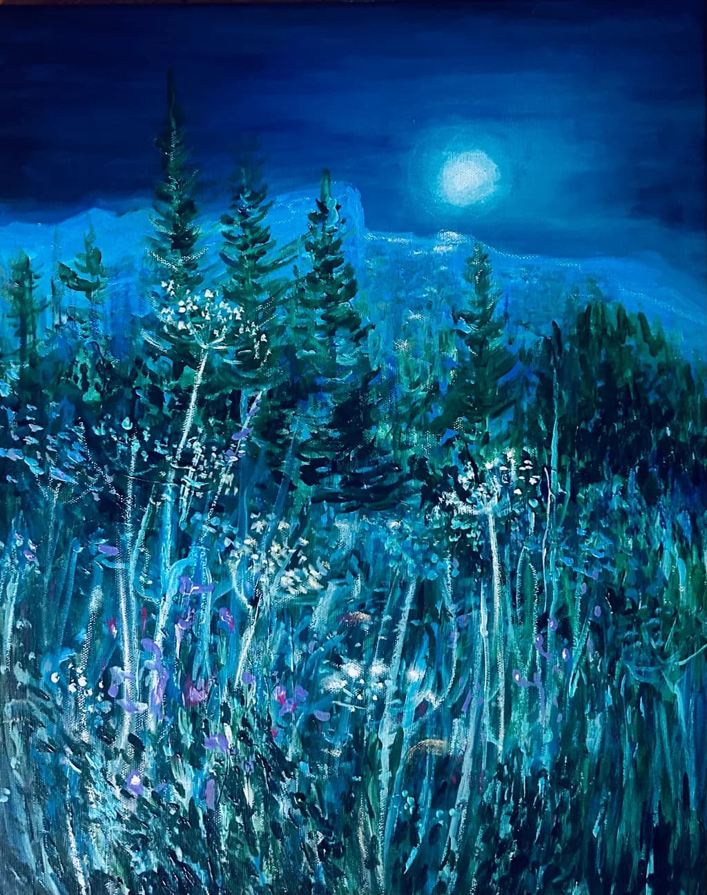 Moonlit Forest