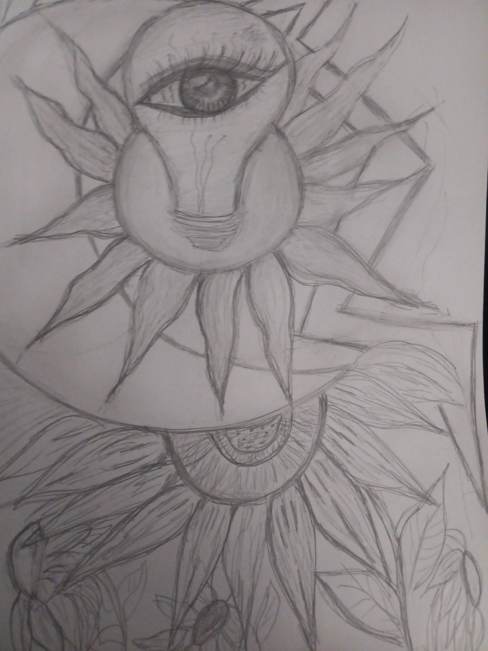 Sunlight Eye Sketch
