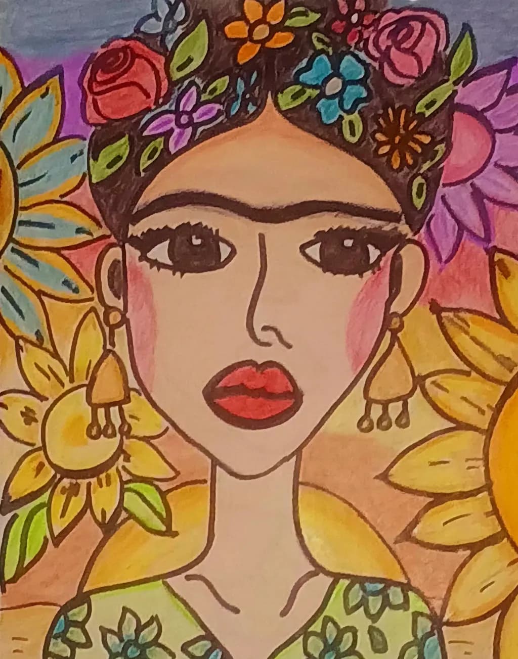 Floral Portrait