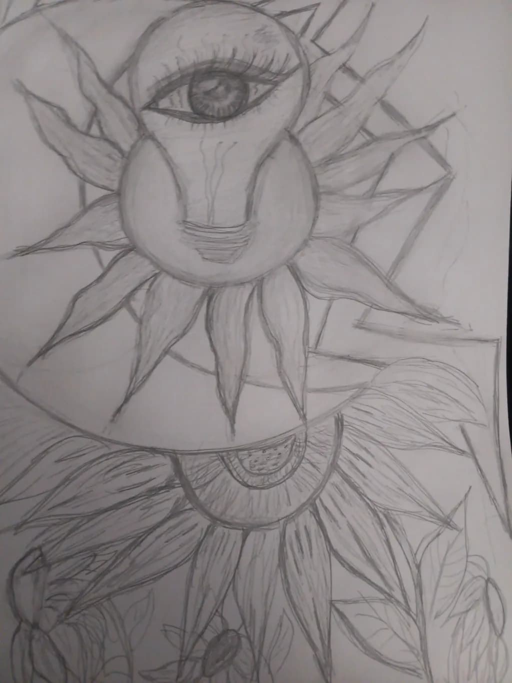Sunlight Eye Sketch