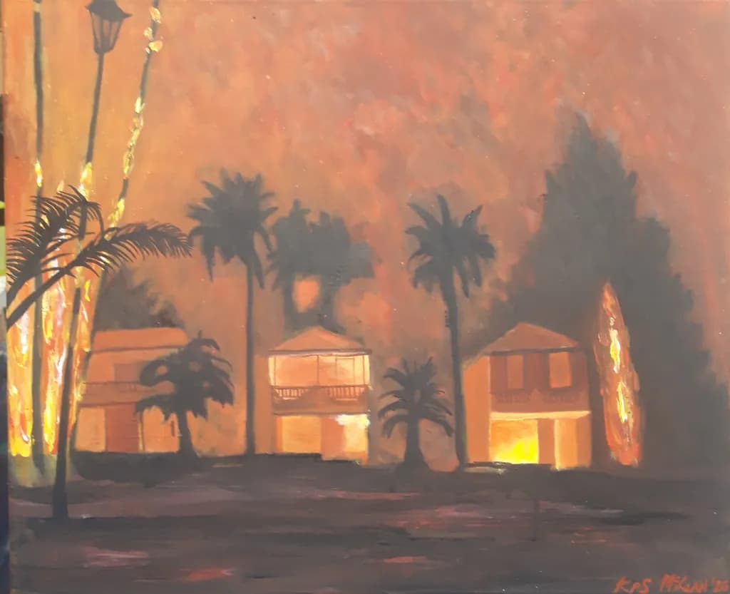 Embers at Dusk