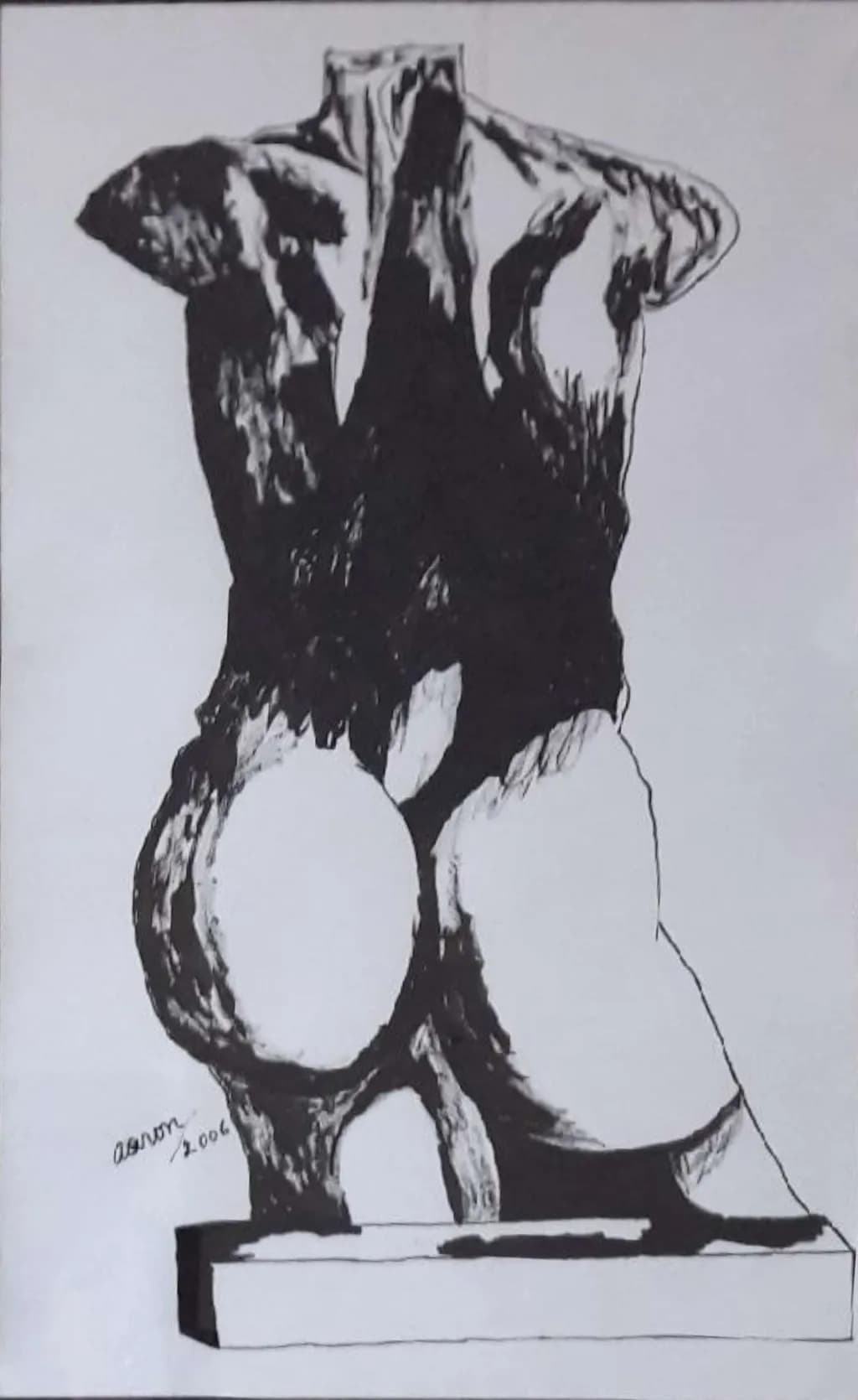 Fragmented Torso Study