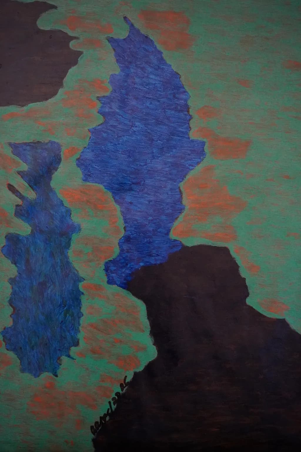 Blue Lakescape
