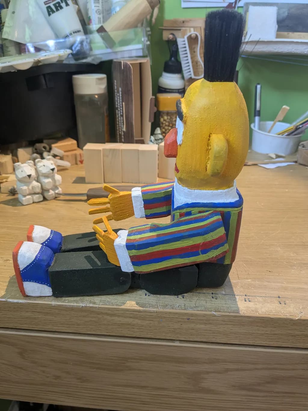Wooden Figurine Craftsmanship