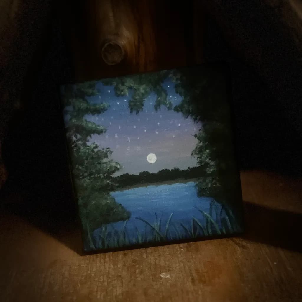 Moonlit Lakeview
