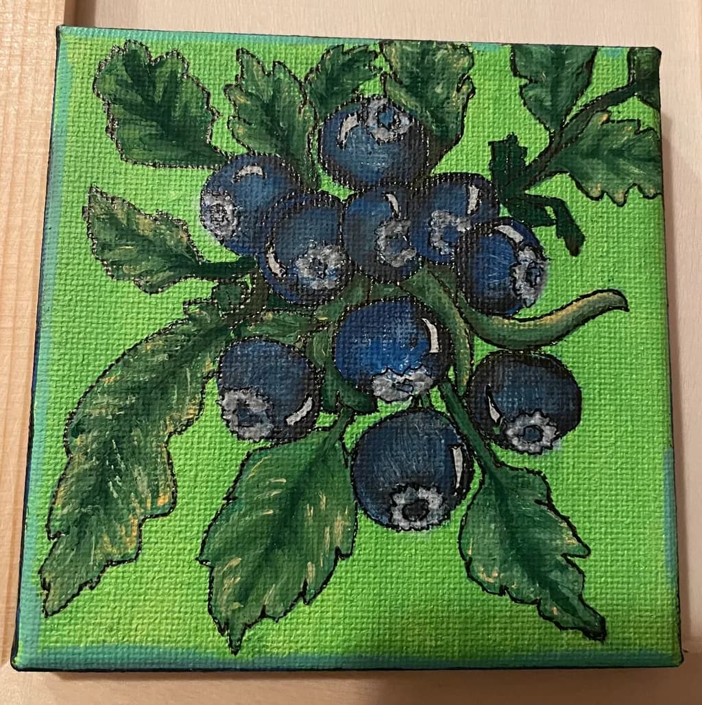 Blueberry Cluster