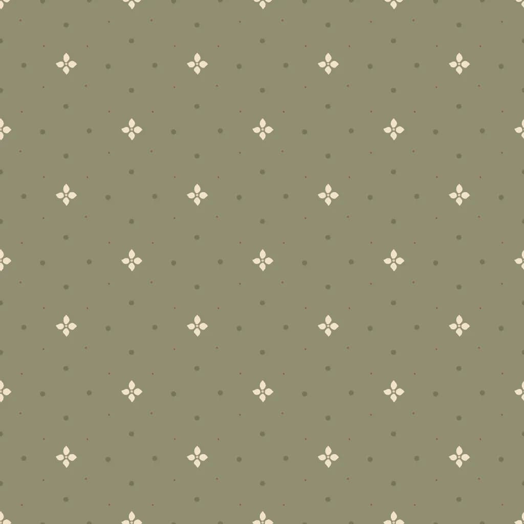 Muted Clover Pattern
