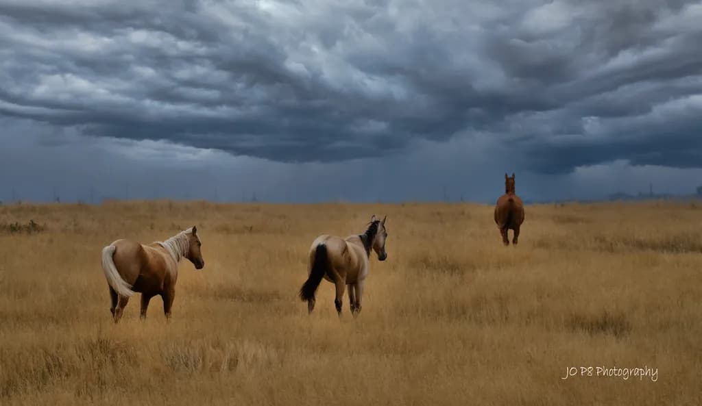 Before the Storm Horses