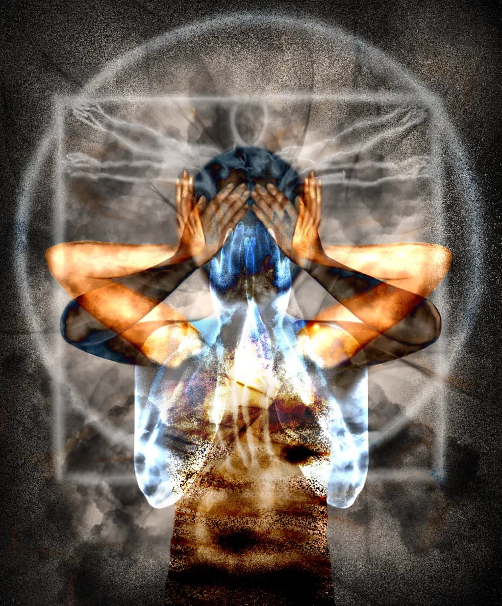 Fractured Vitruvian