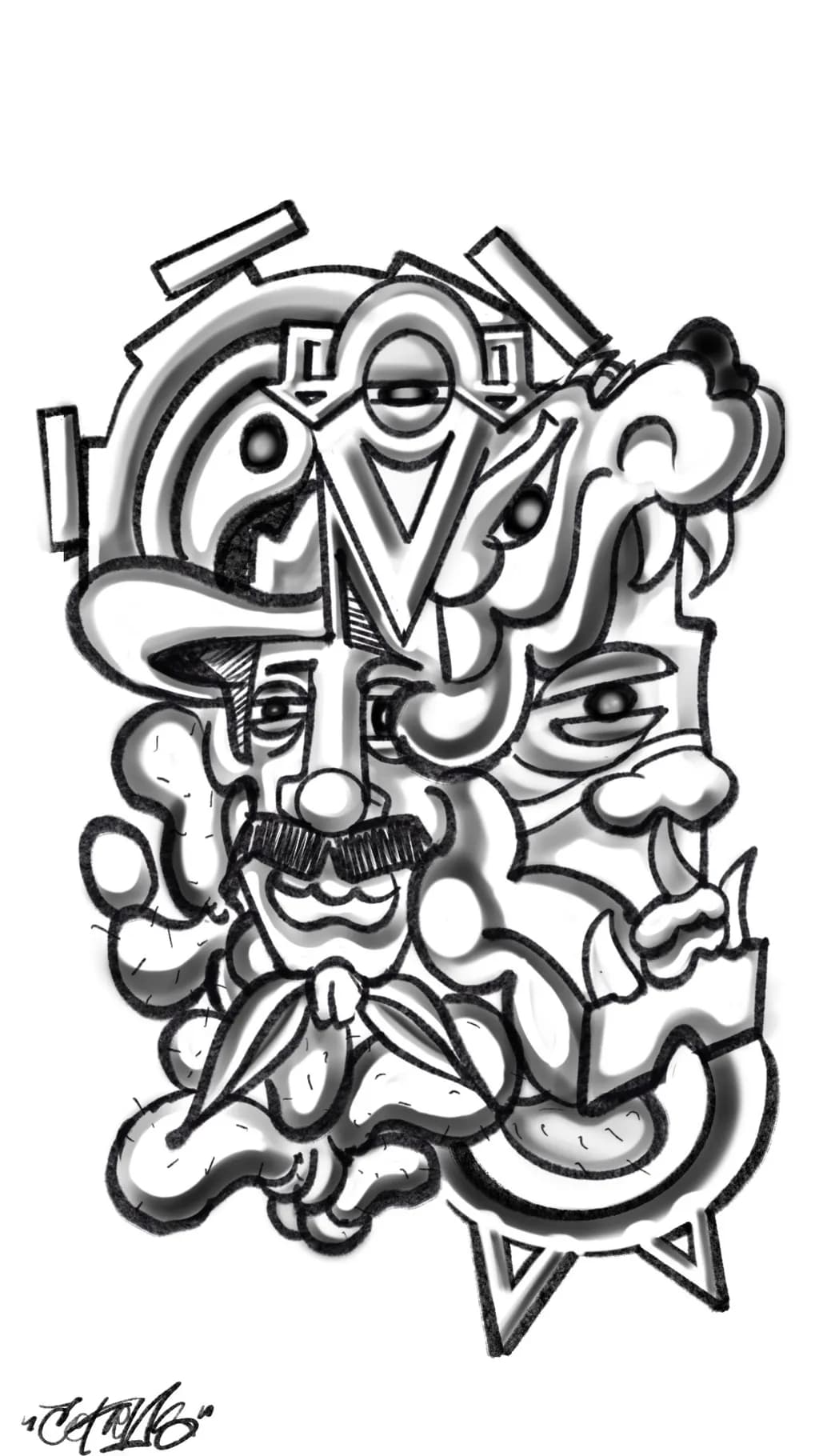Fragmented Faces