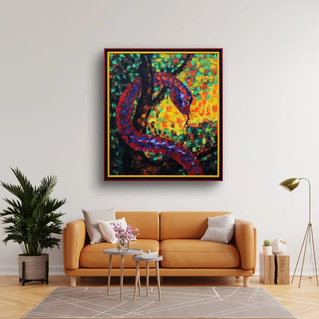 Abstract Serpent Scene