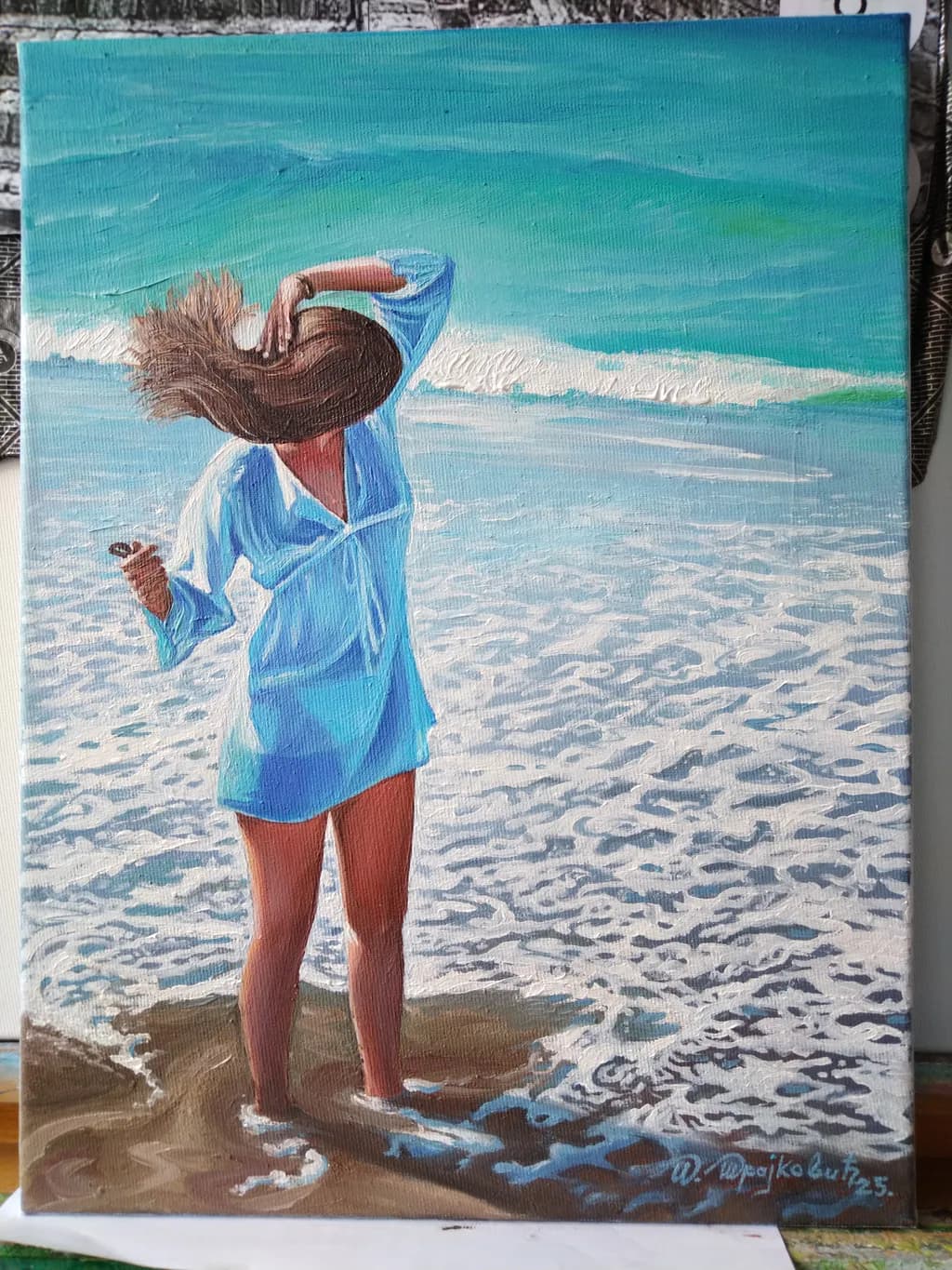 Woman on Shore