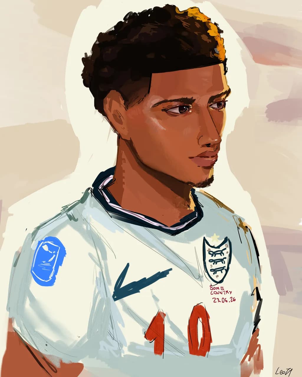 Soccer Jersey Portrait