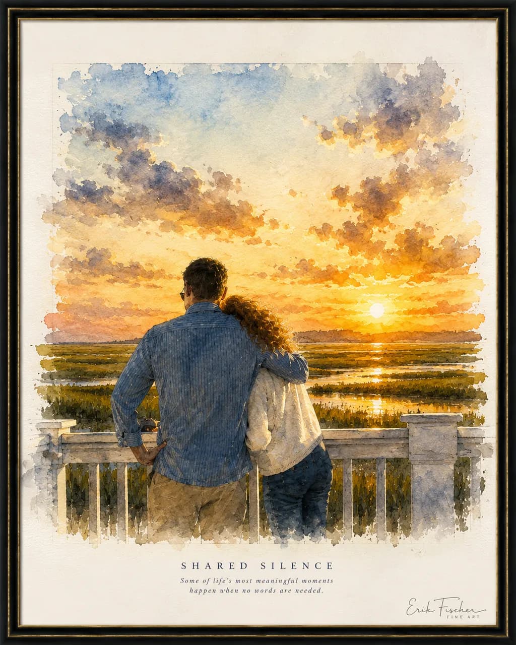 Shared Silence Sunset