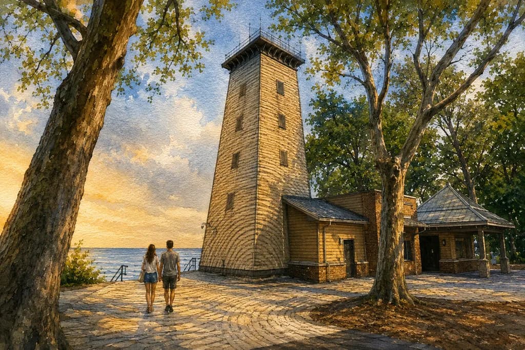 Lighthouse by the Coast