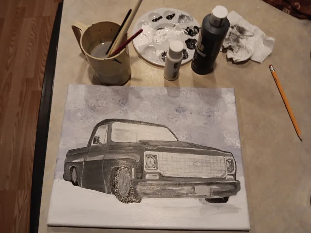 Inbound Truck Illustration