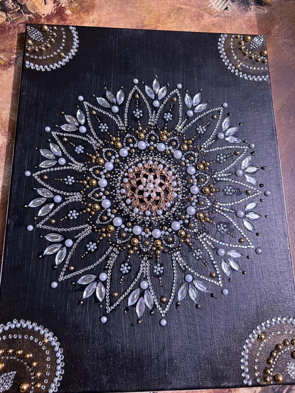 Bejeweled Mandala