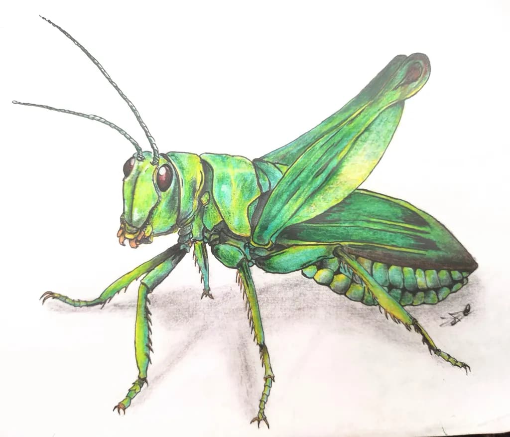 Green Grasshopper Stance