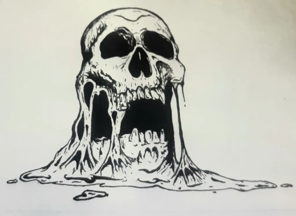 Melting Skull