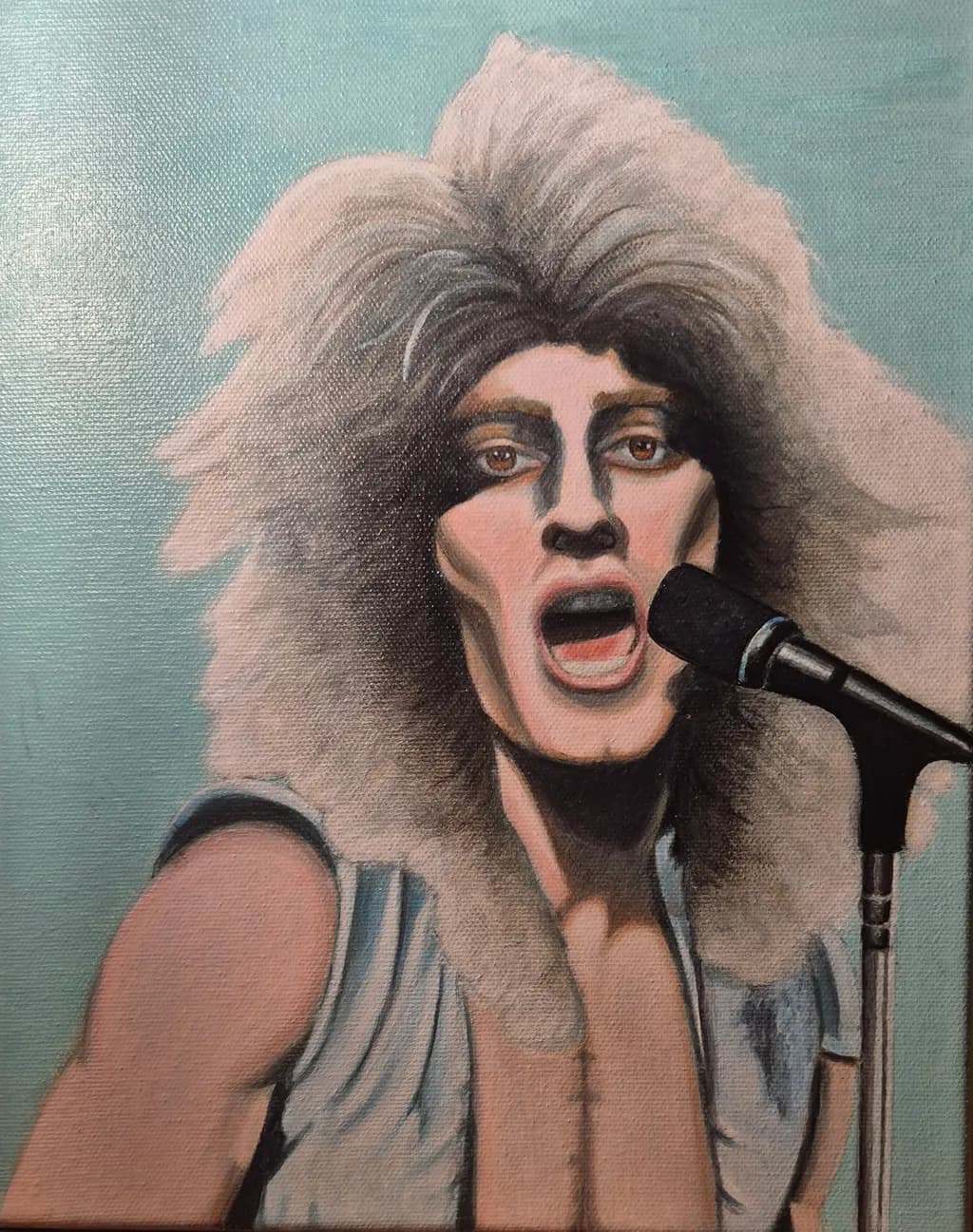 Microphone Performance Portrait