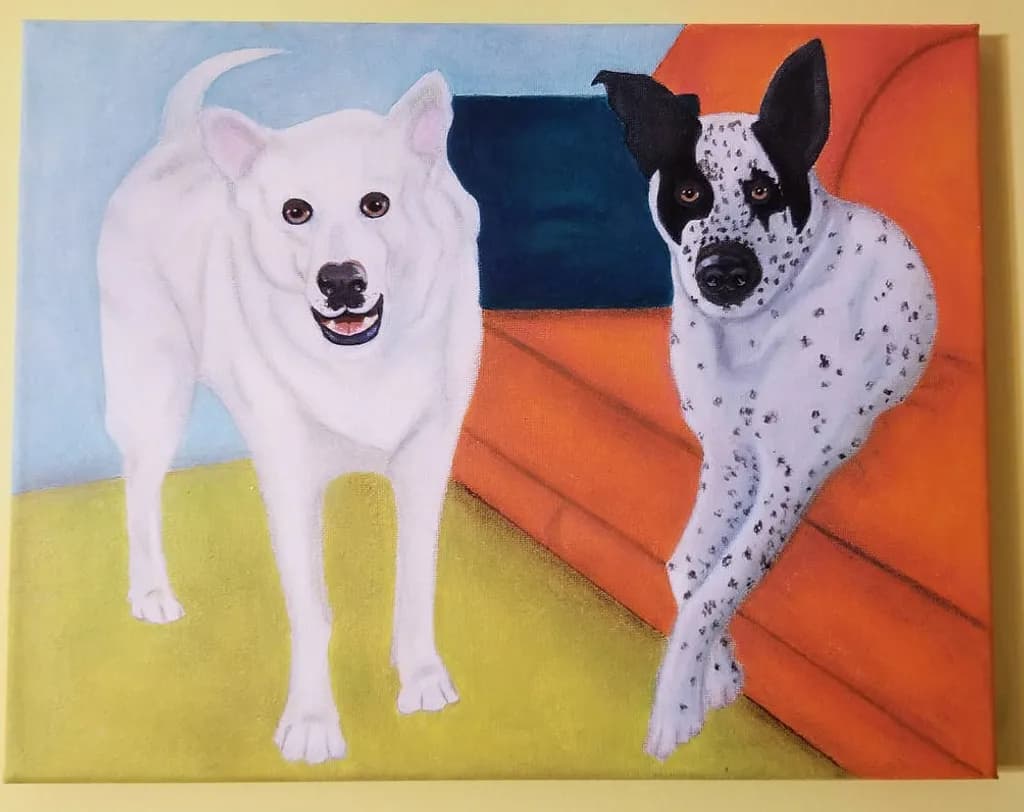 Dogs on Couch