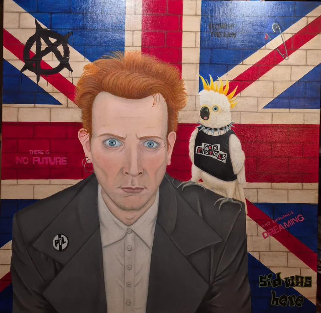 Union Jack Punk Portrait
