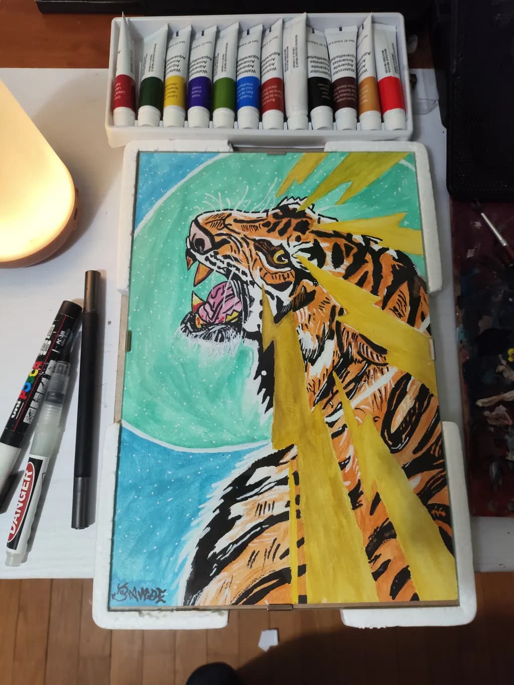 Roaring Tiger Burst