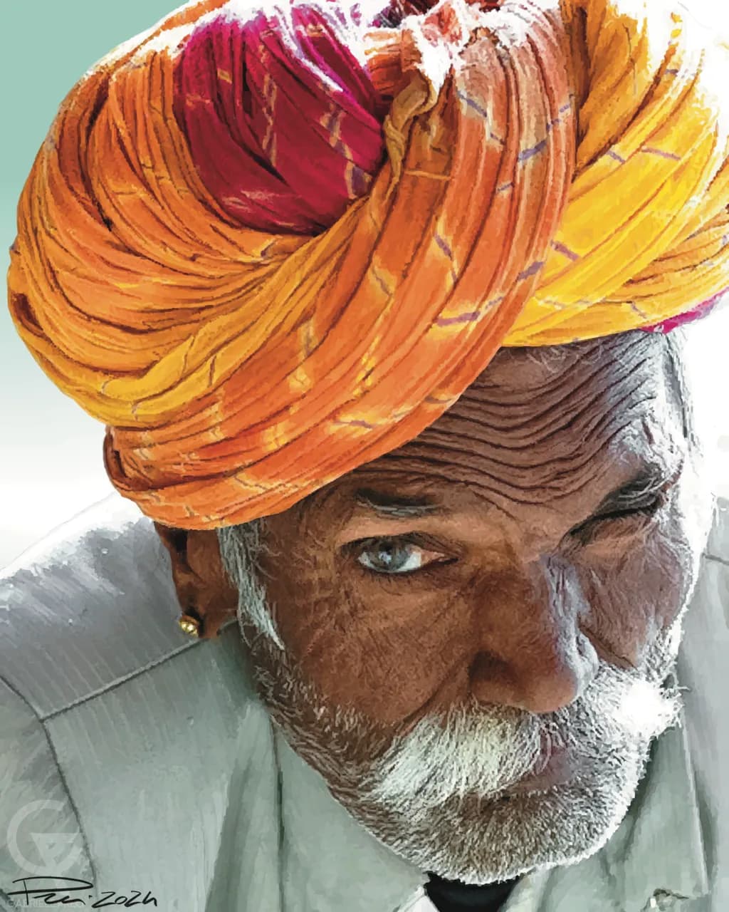 Turbaned Gaze