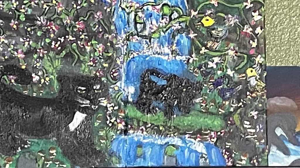 Waterfall Panther Garden-sold