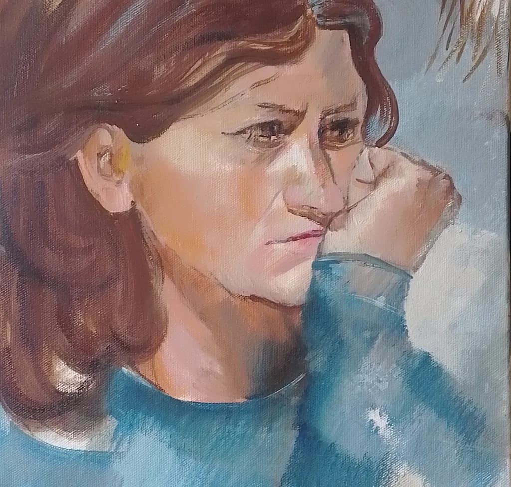 Contemplative Portrait