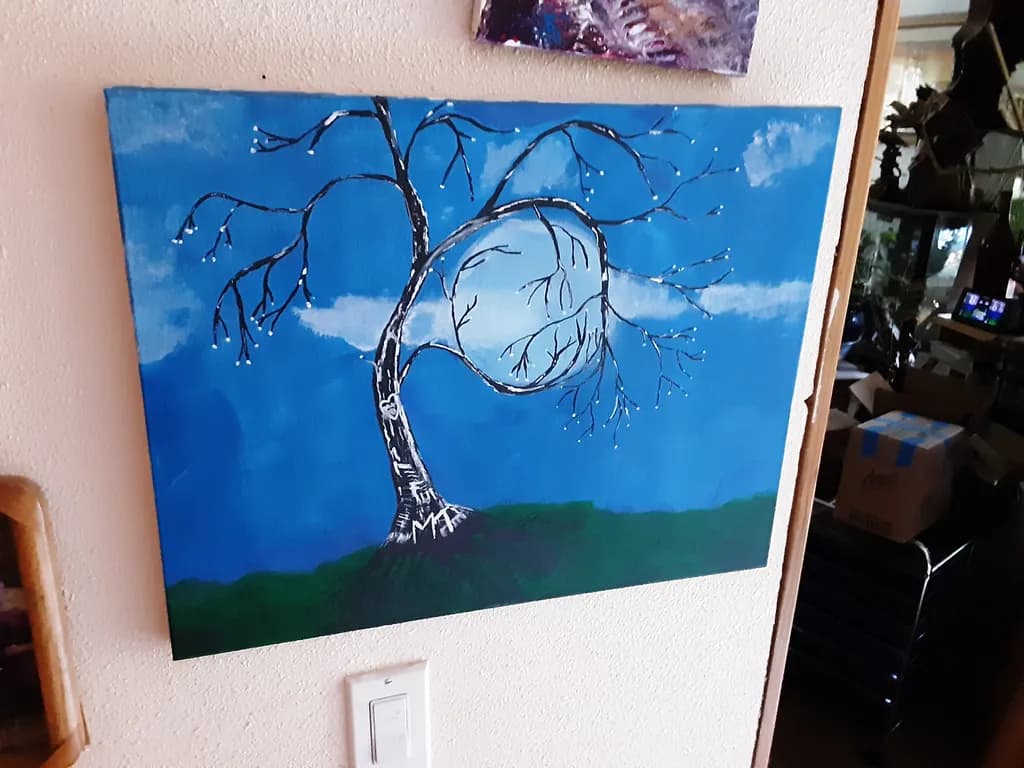 Blue Sky Tree