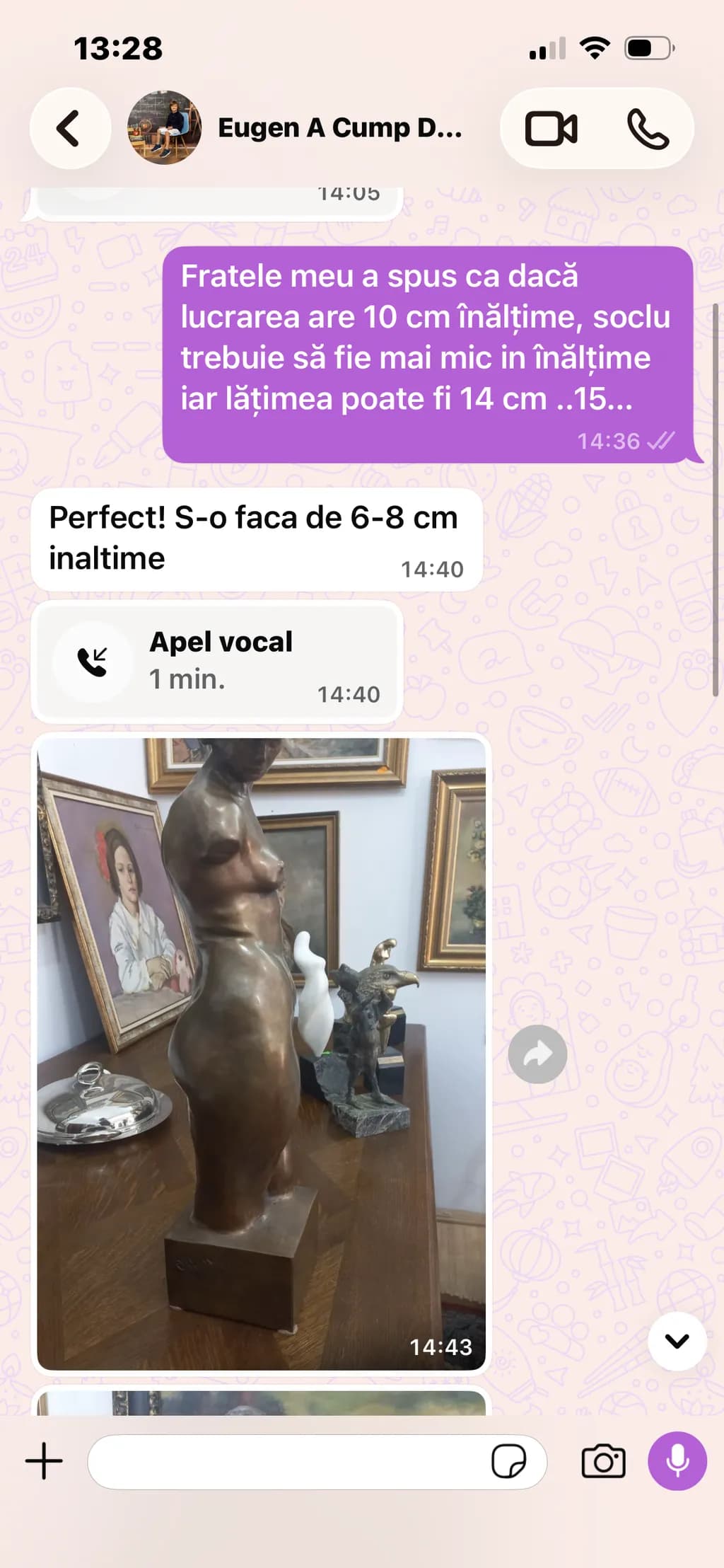 Bronze Female Torso Sculpture