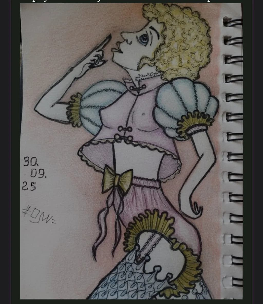 Curly Haired Dancer