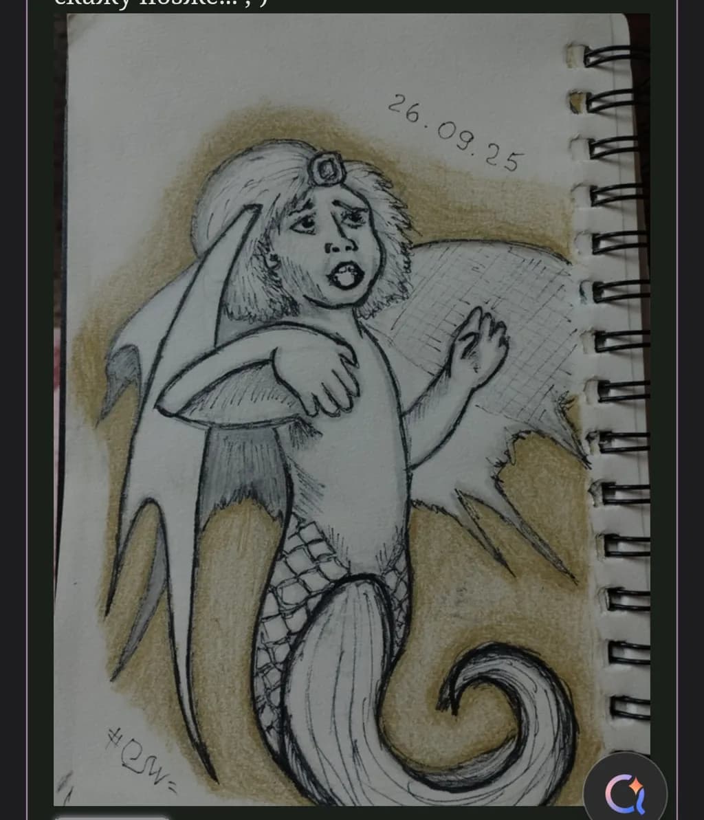Winged Mermaid