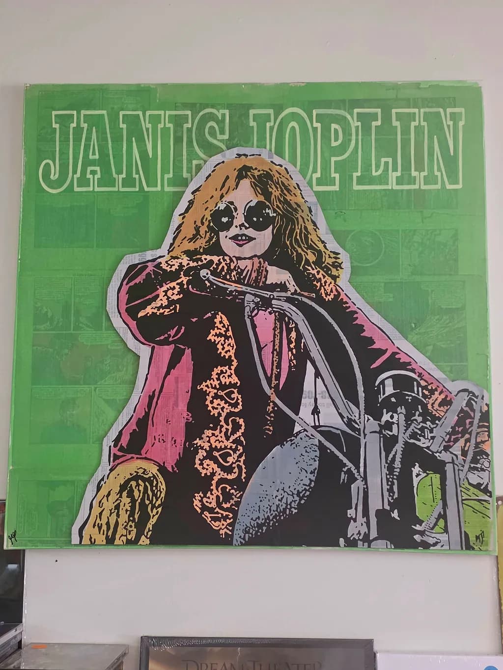 Janis Joplin Portrait