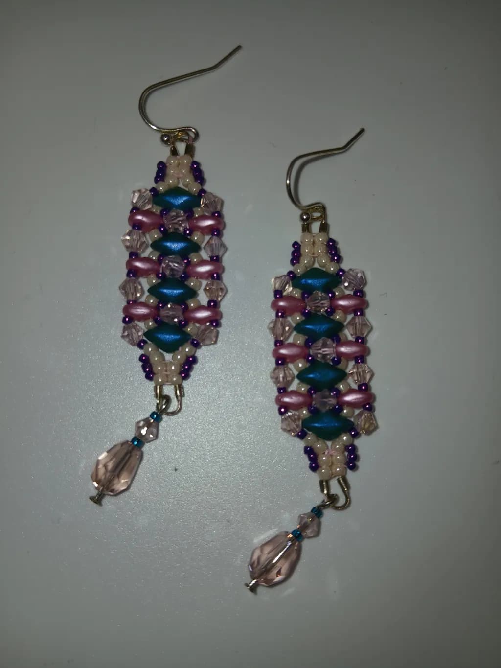 Beaded Dangle Earrings