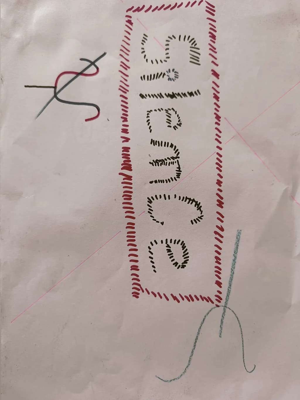 Sewing Stitch Art