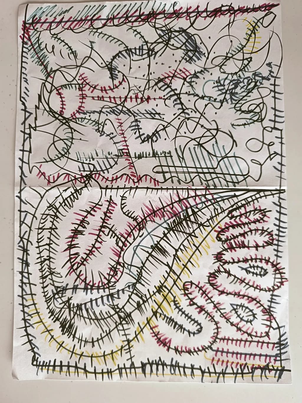 Stitched Scribbles