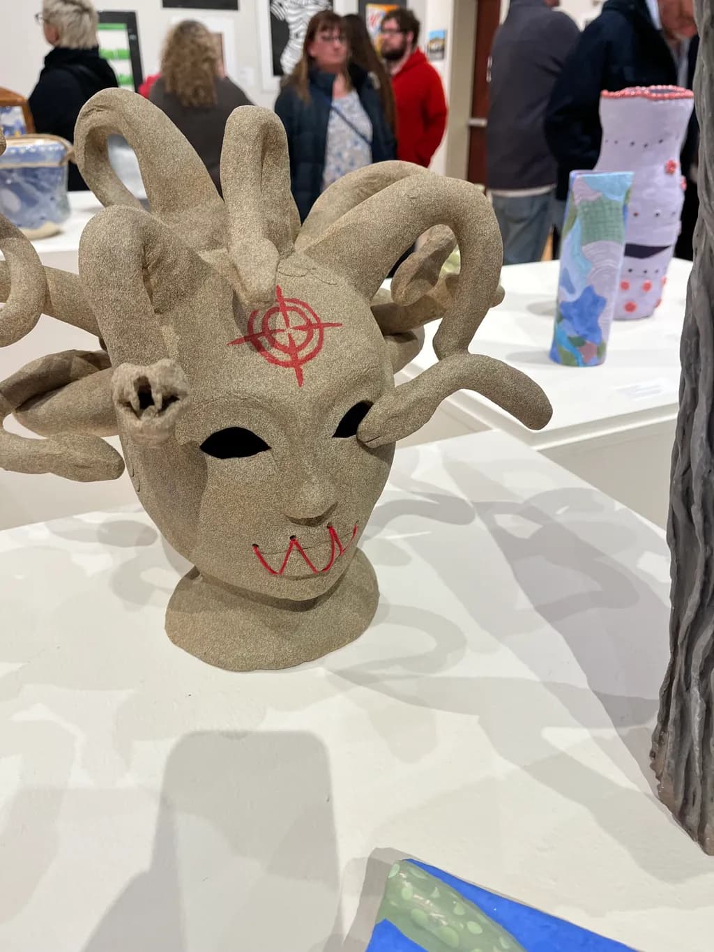 Medusa Head Sculpture