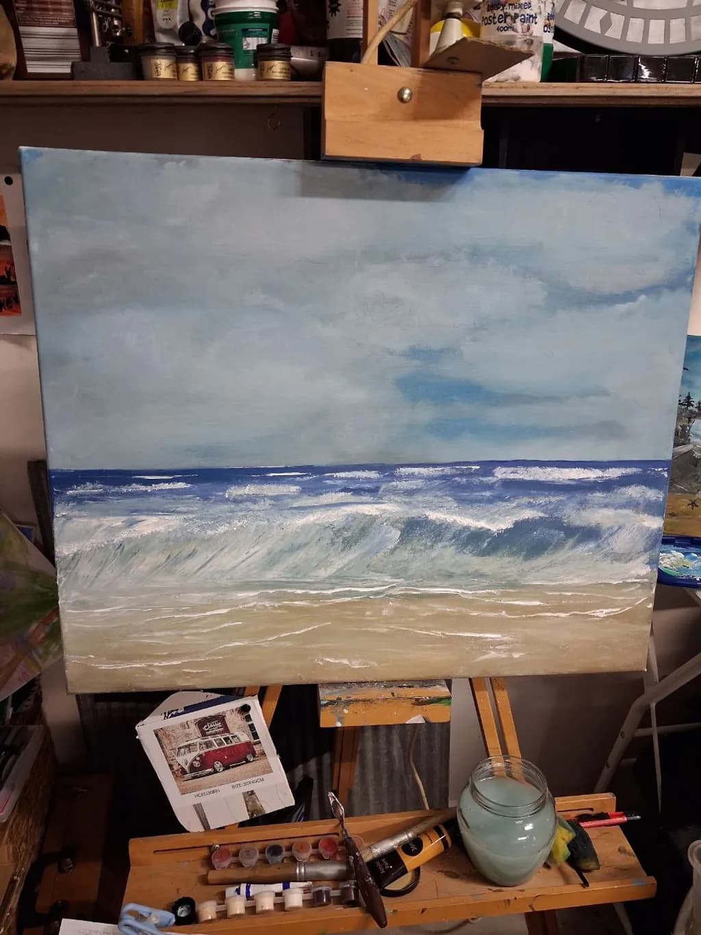 Ocean Waves Canvas