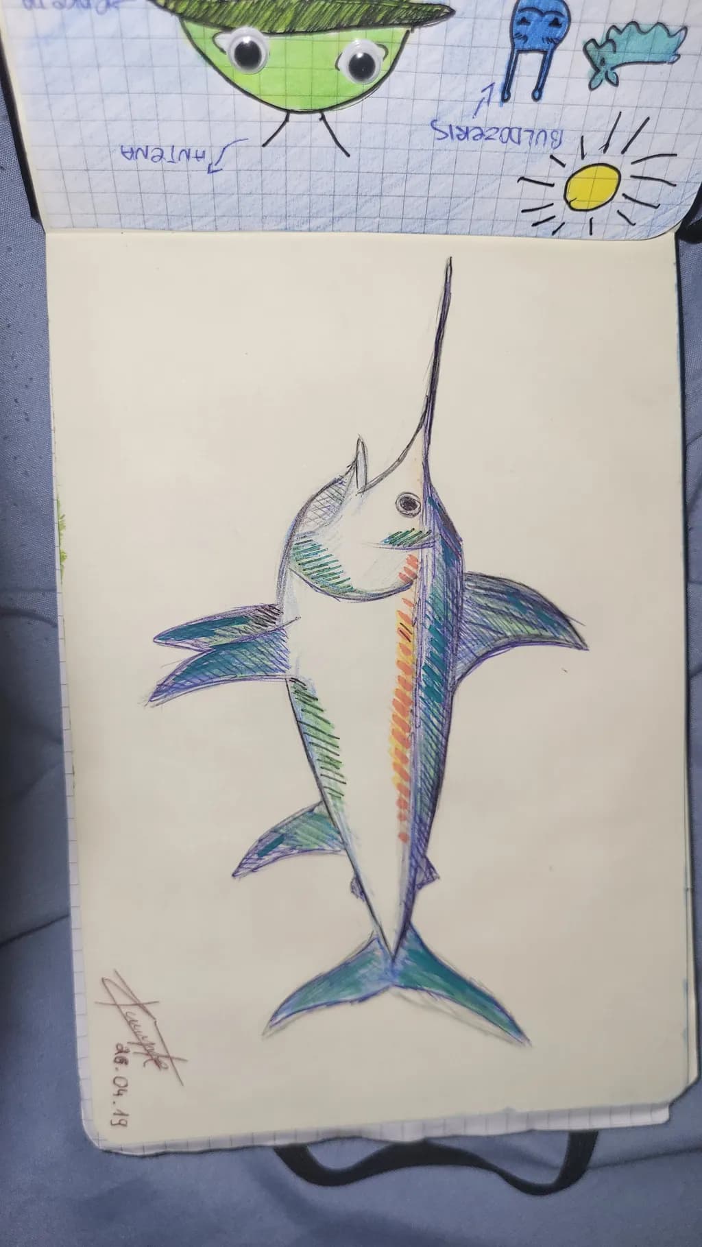 Swordfish Sketch
