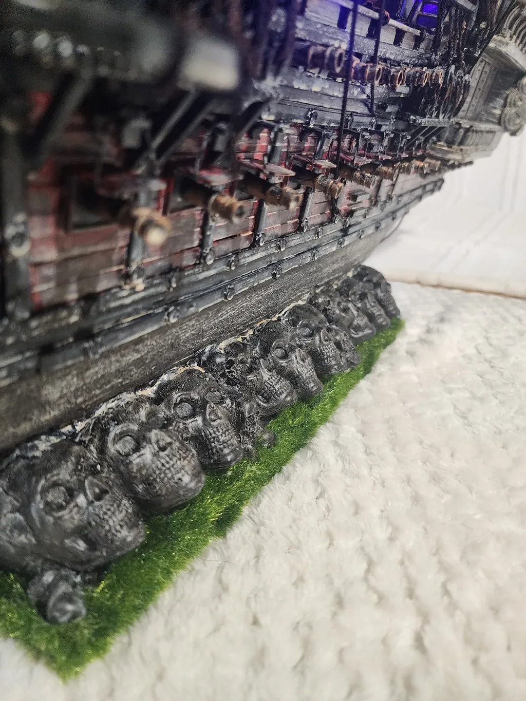 Skull Ship Detail