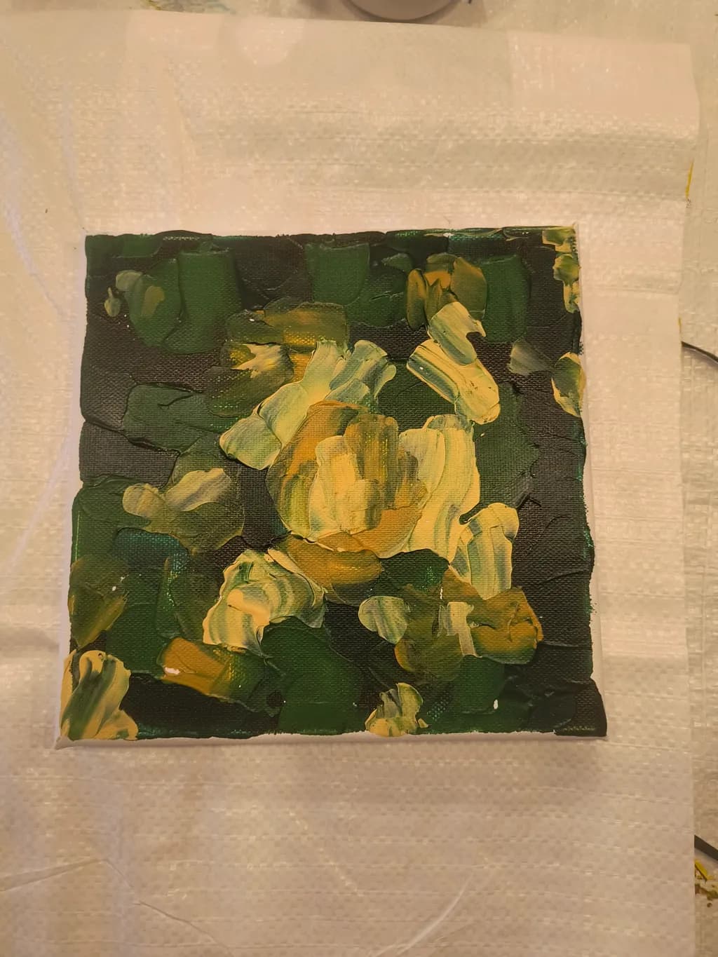 Abstract Green Composition