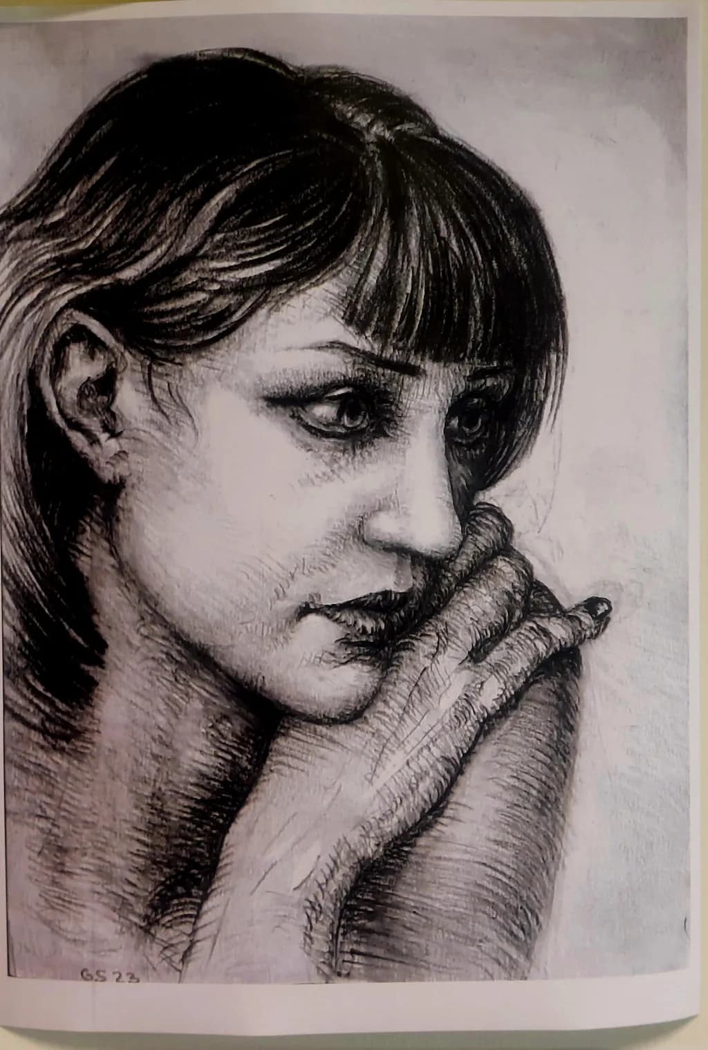 Contemplative Portrait