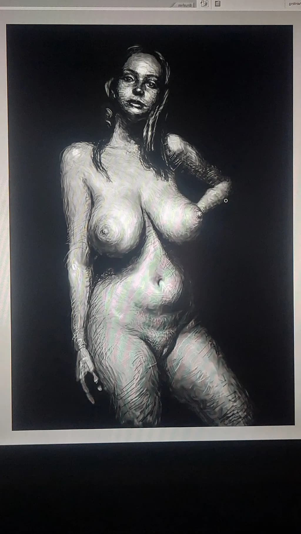 Nude Figure Study
