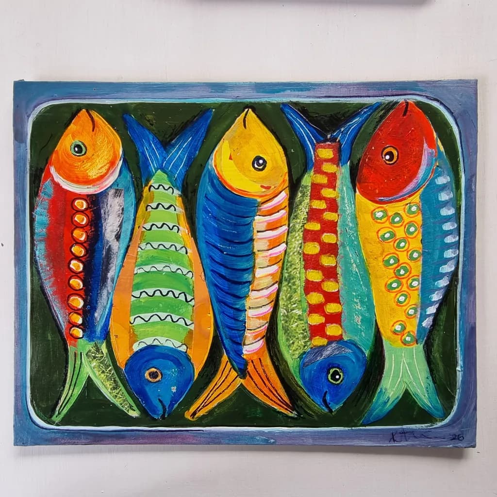 Colorful Fish Display
