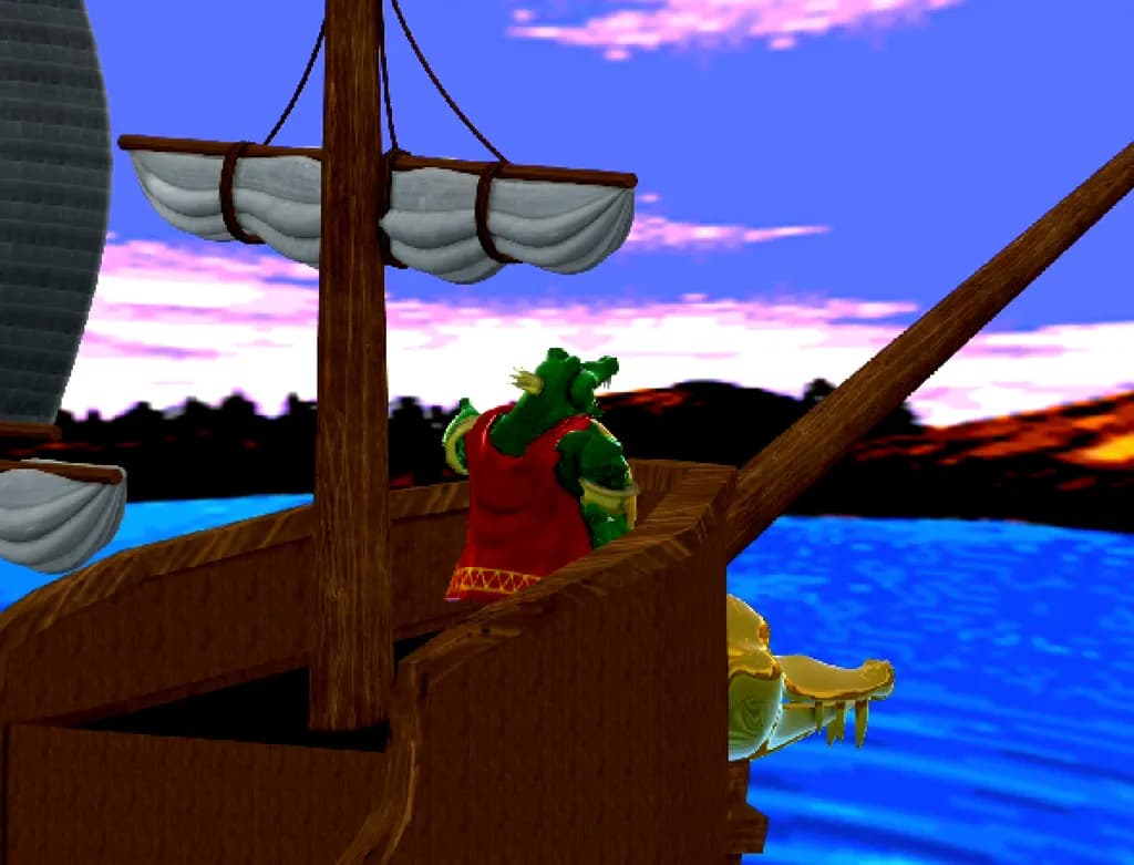 Ship at Sunset