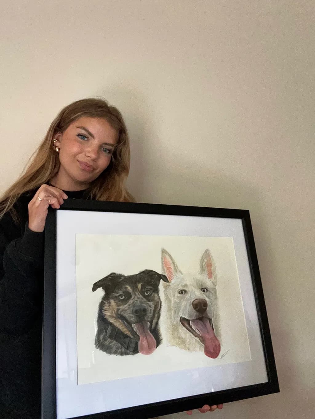 Dog Duo Portrait