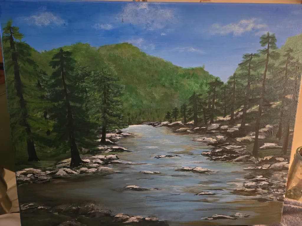 River Valley Landscape