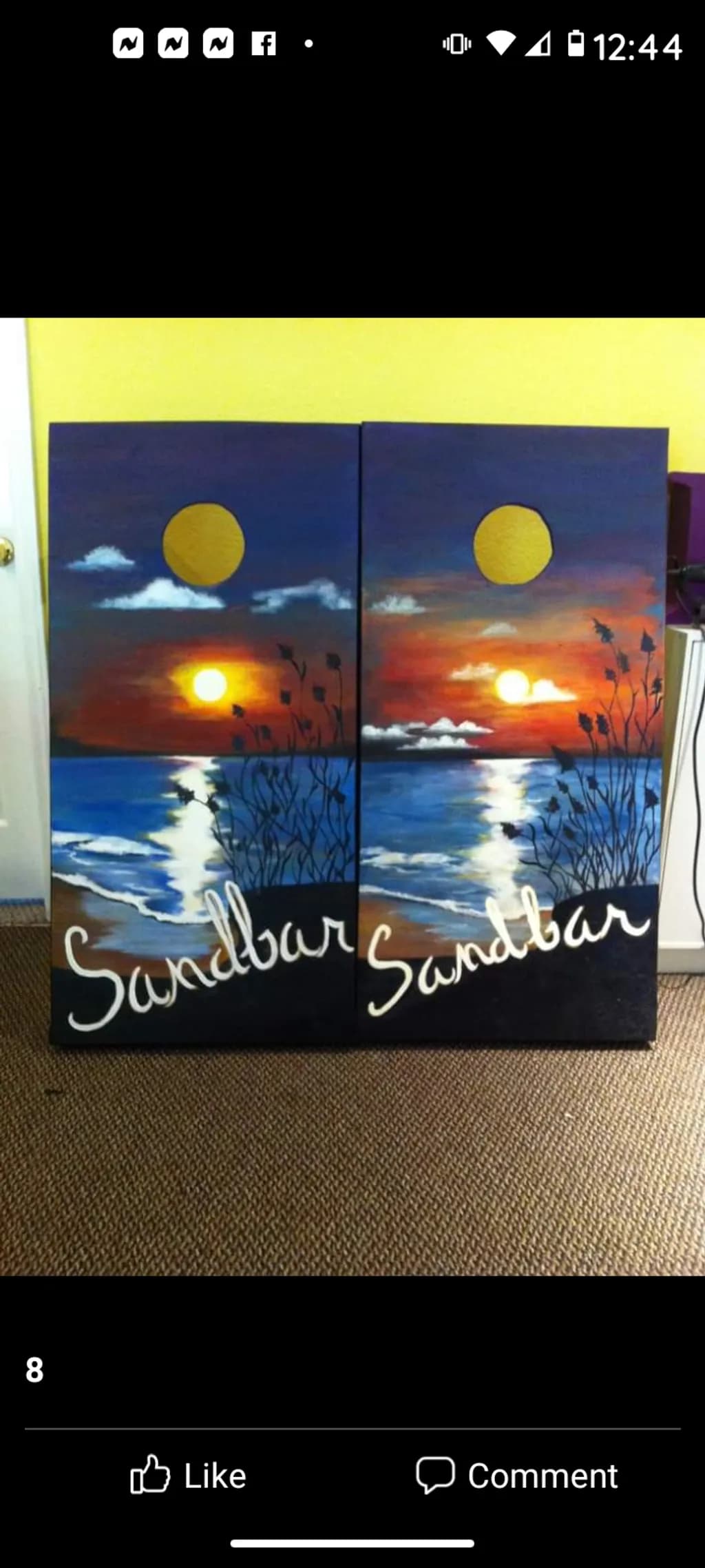 Sandbar Sunset